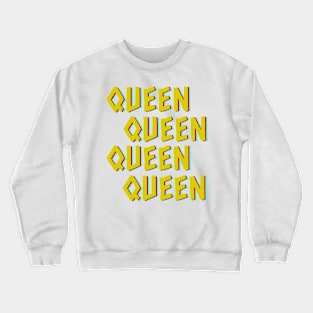 3D QUEEN Crewneck Sweatshirt